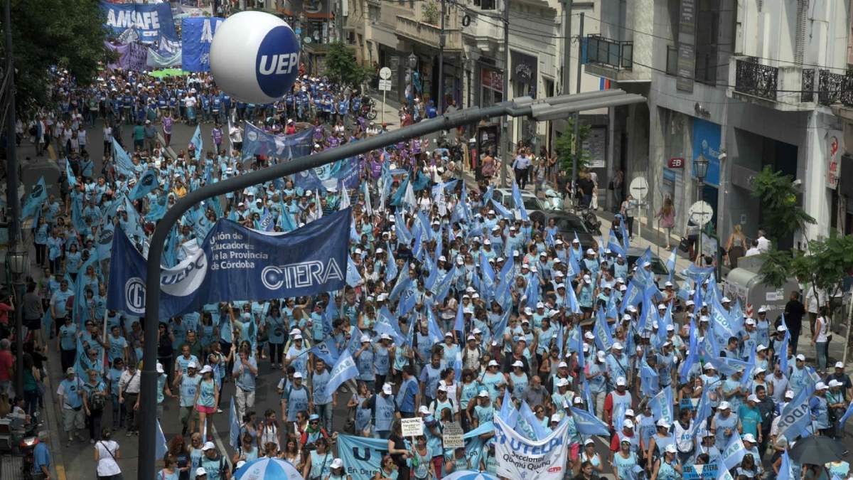 Paritaria nacional docente. Fuente: (Twitter)
