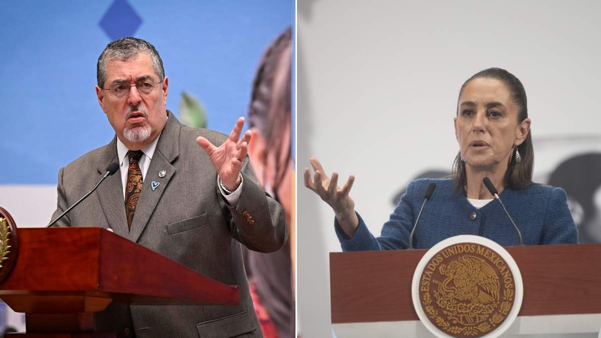Bernardo Arévalo y Claudia Sheinbaum
