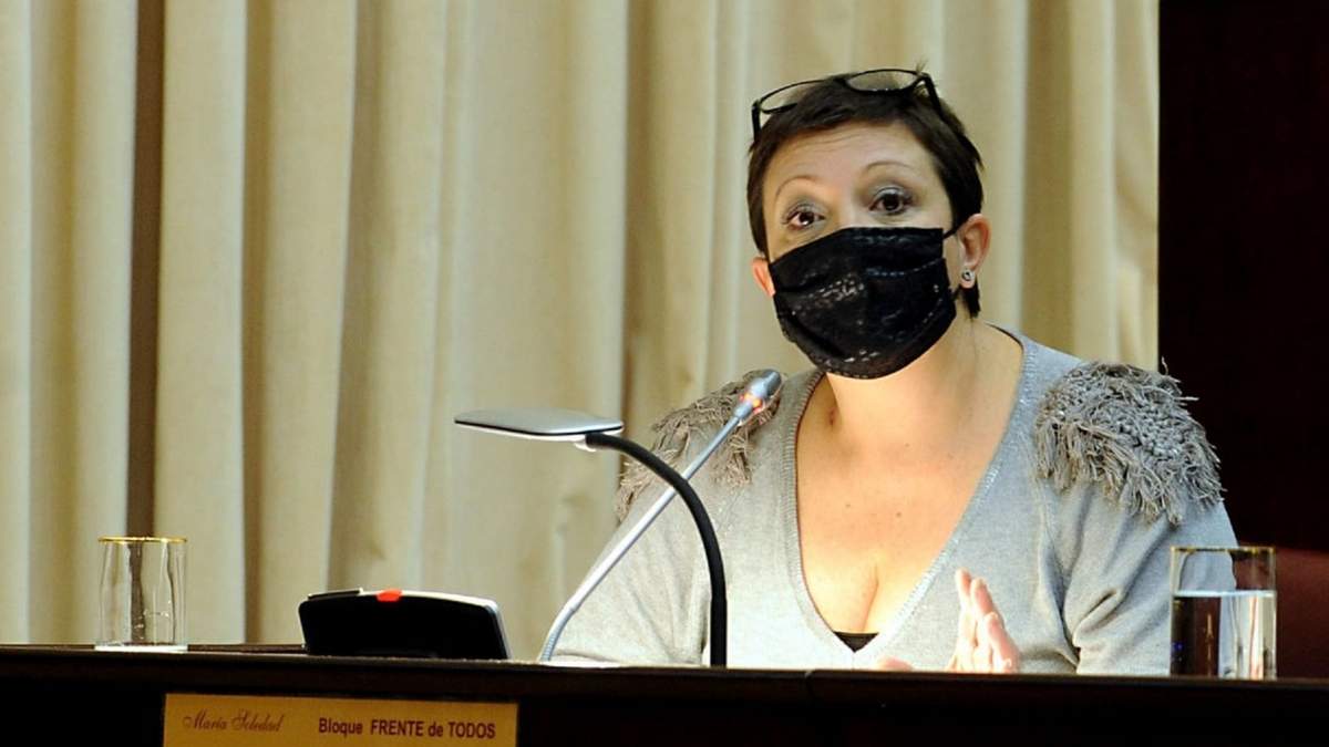 Diputada provincial Soledad Martínez. Fuente: (Twitter)