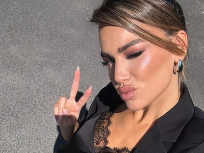 Rocío Robles brilló con el make up bronze más deseado del otoño: cómo llevarlo con estilo