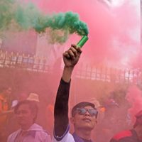 Trabajadores de Asia y Europa exigen mejores condiciones en Día del Trabajo