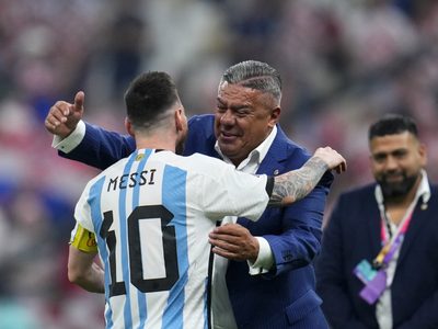 "Tomala vos, dámela a mí": la asistencia de Lionel Messi para un gol de Chiqui Tapia en la Selección