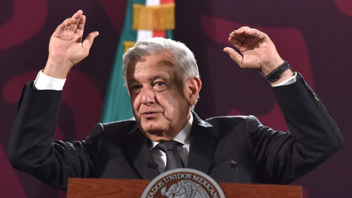 El presidente Andrés Manuel López Obrador en la mañanera