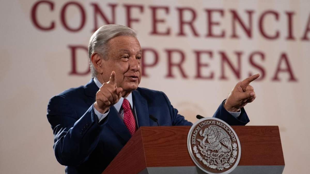 El presidente López Obrador