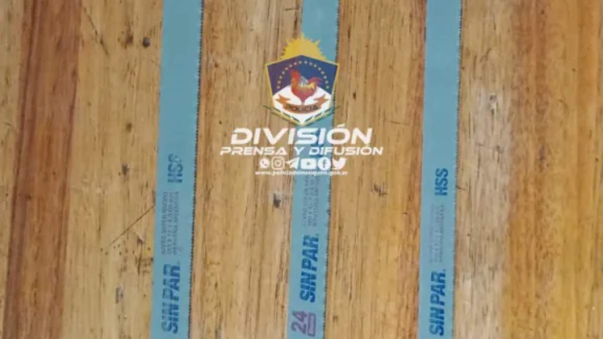 Sierras que quisieron ingresar a la Comisaría de Valentina Sur. Fuente: (Policía de Neuquén)