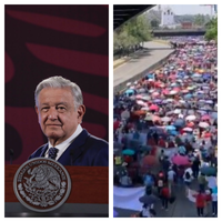 “Están en libertad de expresarse”: AMLO sobre bloqueos de la CNTE