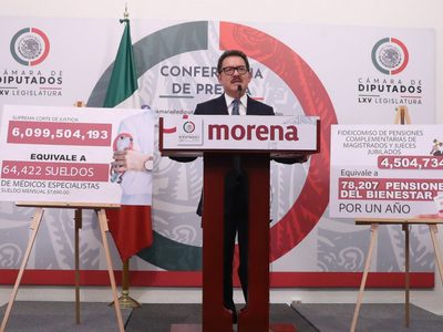 Morena propone eliminar fideicomisos del Poder Judicial y ahorrar más de 20 mil millones