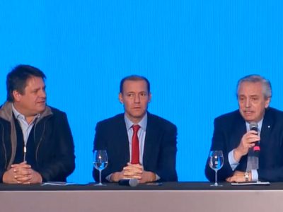 Alberto Fernández en Neuquén: “Les pido a todos que cuidemos mucho la tranquilidad y la paz social”