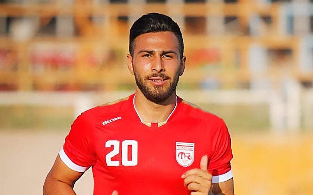 El jugador iraní