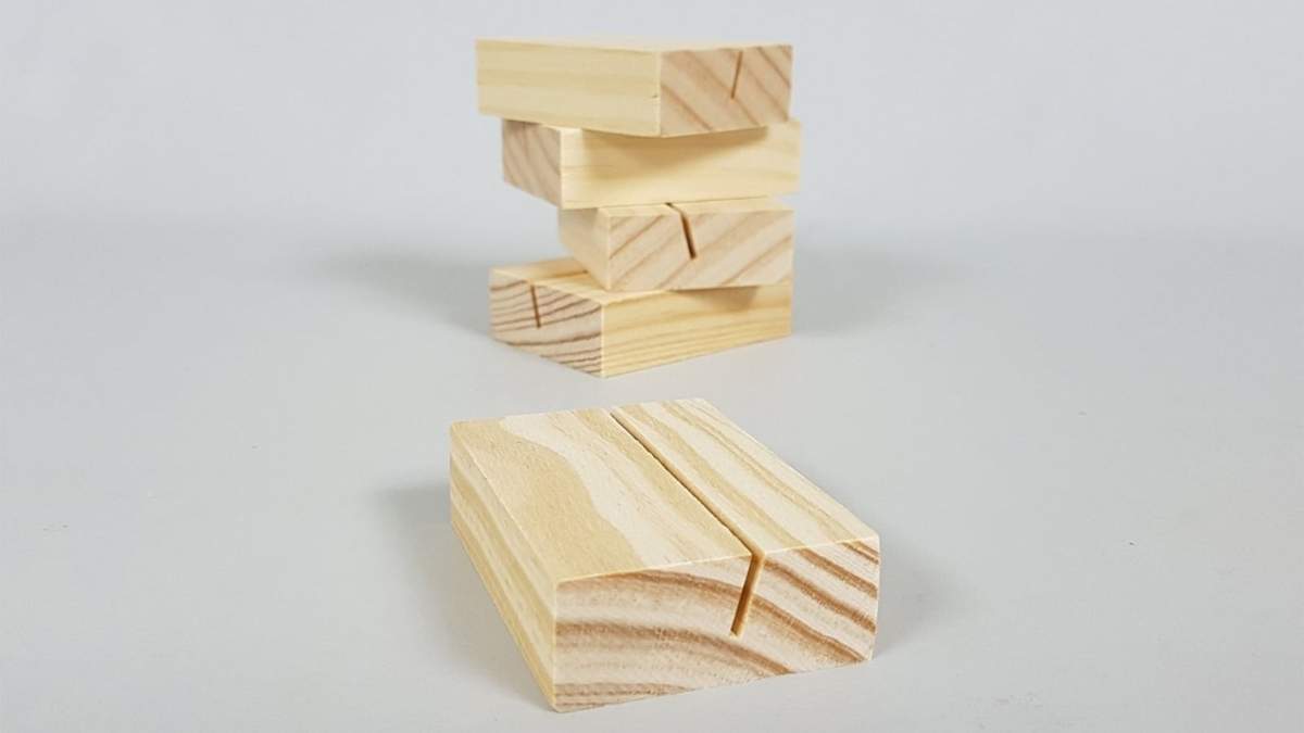 Cómo reciclar con retazos de madera. Fuente: (X)