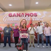 Conteo rápido del INE da una holgada victoria a Rocío Nahle en Veracruz