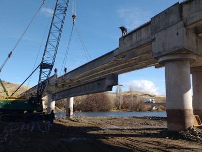 Puente de La Rinconada: vialidad nacional anunció que ya se concretó el 75% de los trabajos