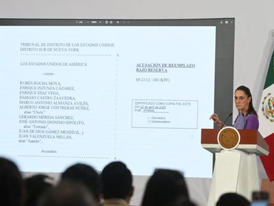 "No hay nada que temer": Sheinbaum a Rocha Moya tras acusación por vínculos con Cártel de Sinaloa