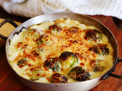 Repollitos de bruselas gratinados: en pocos pasos, resolvé tu almuerzo con esta receta que es una delicia