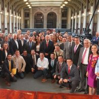 AMLO se reúne con gobernadores morenistas en Palacio Nacional; hablan de programas sociales