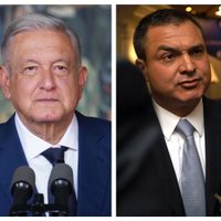 AMLO asegura en su cuarto informe: En la 4T no hay personas como Genaro García Luna