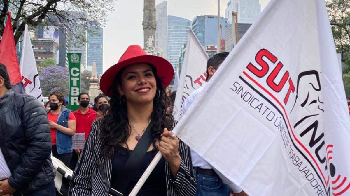Una marcha del Stunam