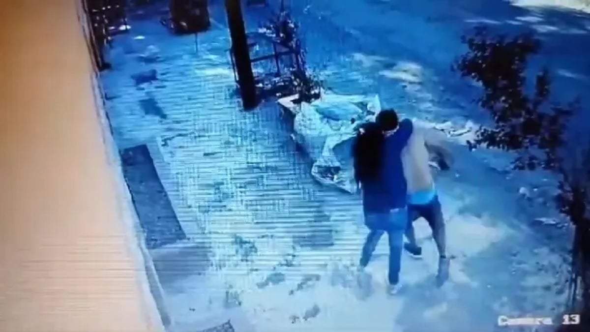 El crimen ocurrió el 24 de diciembre de 2022 en Junín de los Andes. Fuente (captura de video)