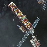 FBI abre una pesquisa penal sobre el derrumbe del puente de Baltimore