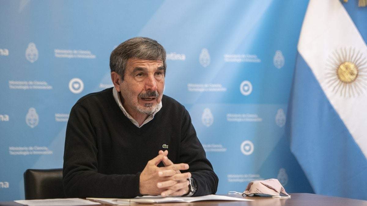 Roberto Salvarezza, exministro de Ciencia, Tecnología e Innovación. Fuente: (Twitter)