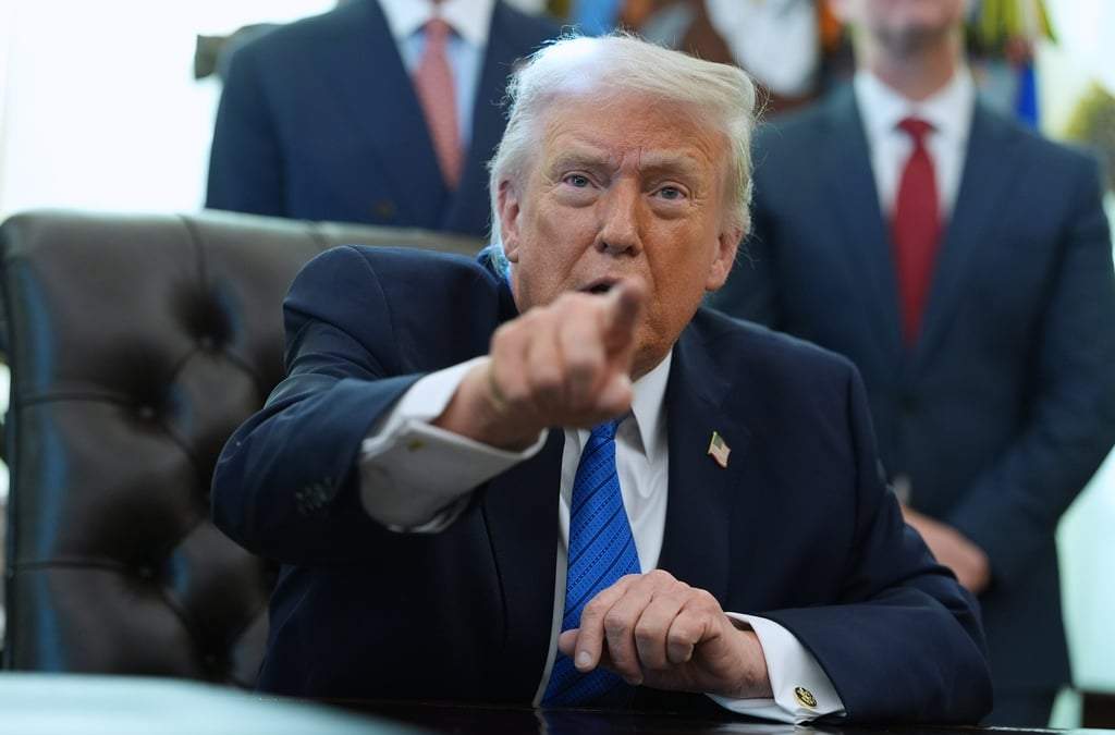 El presidente de Estados Unidos, Donald Trump