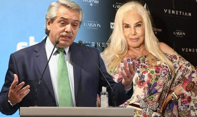 Alberto Fernández y Susana Giménez. Fuente: (Instagram)