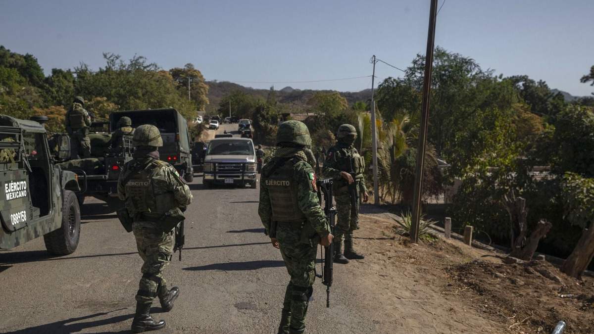 Patrullaje de elementos del Ejército