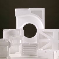 No tires los restos de telgopor, transformalos en estos maravillosos cuadros para decorar tu living