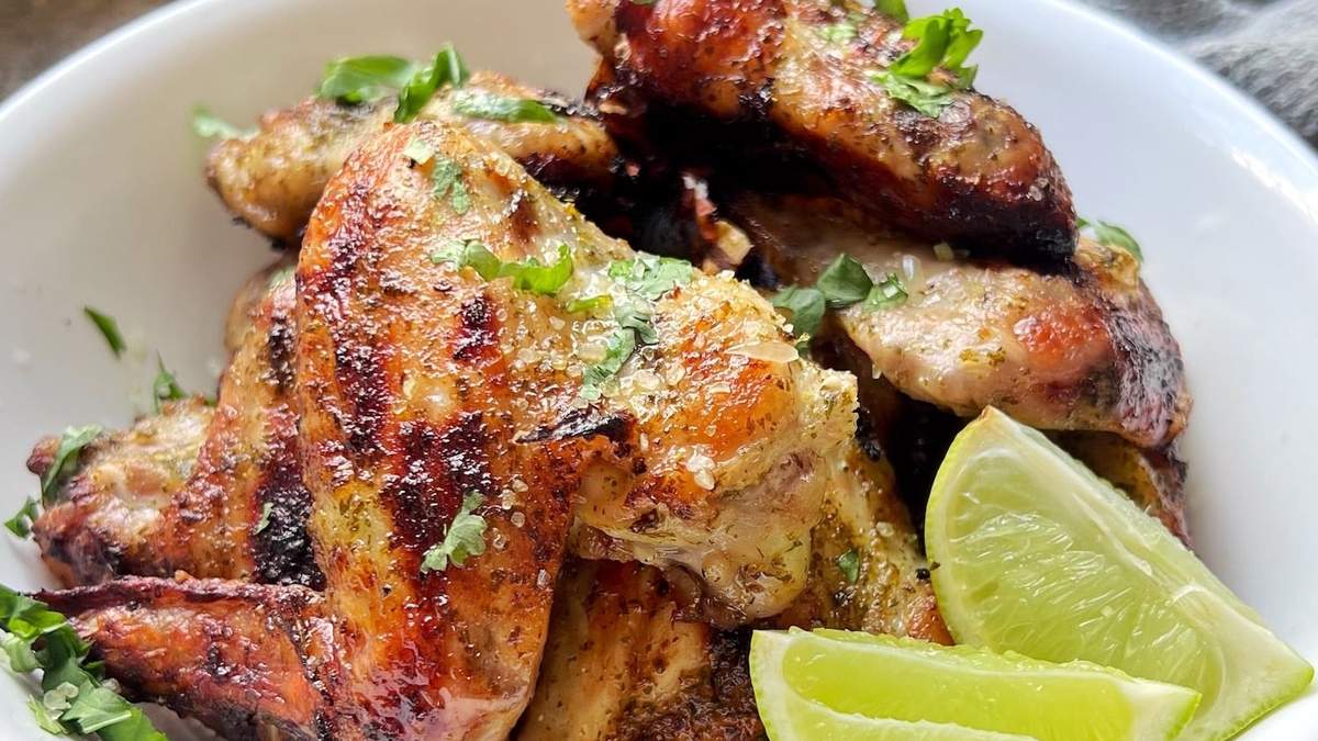 Pollo al limón y cilantro. Fuente: (Instagram)