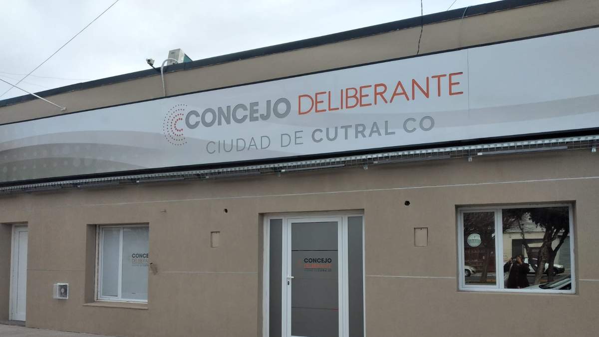 Concejo Deliberante de Cutral Co. Fuente: (Facebook)