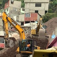 Inicia demolición de 11 casas afectadas por desgajamiento del Chiquihuite
