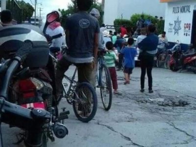 Pobladores queman vivo a presunto ladrón en Tlapanalá, Puebla