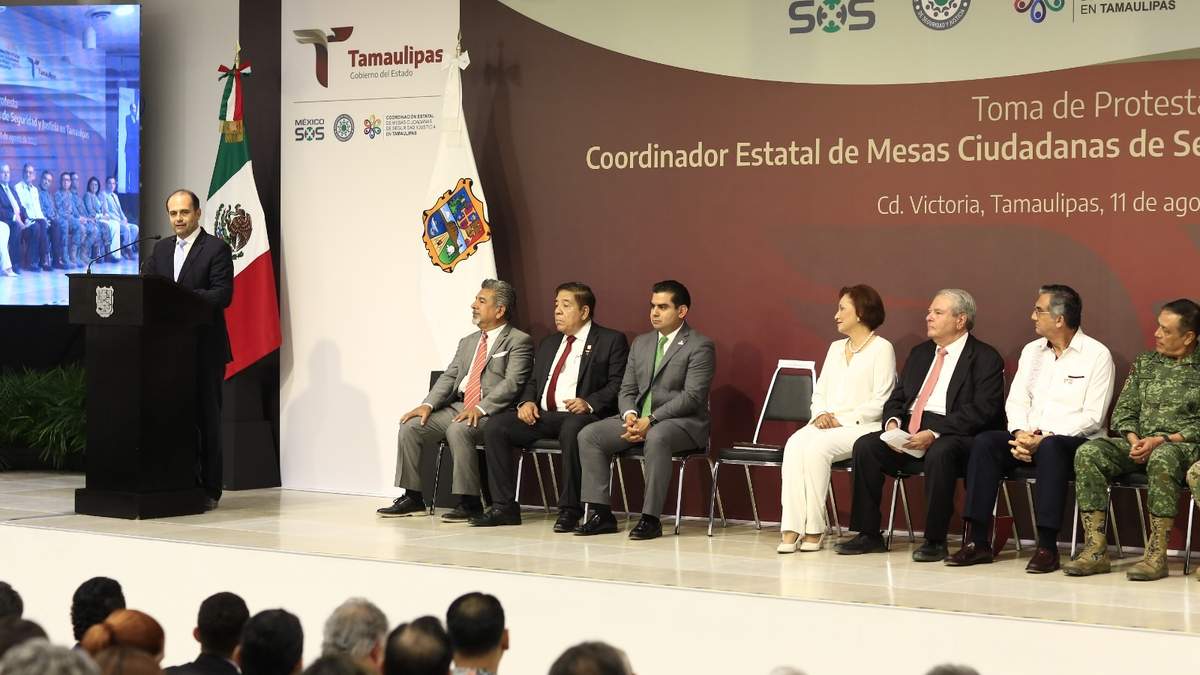 Tamaulipas, ejemplo de éxito; abajo de la media nacional en todos los delitos: coordinador de Mesas Ciudadanas de Seguridad y Justicia