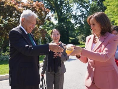 López Obrador llegó a la Casa Blanca para reunirse con Joe Biden