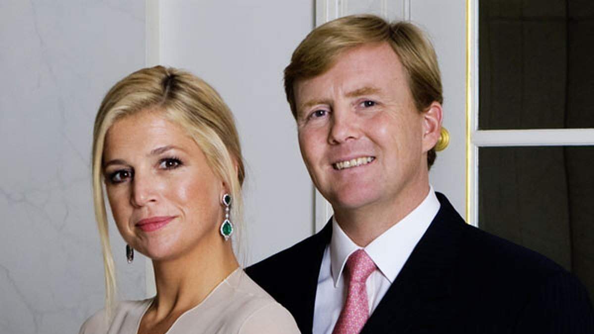 Máxima de Holanda y el rey Guillermo I. Fuente: (Instagram)