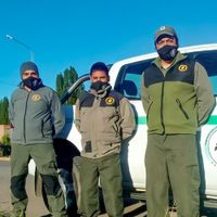 Brigadistas del Parque Nacional Laguna  Blanca combaten incendios en el norte del país