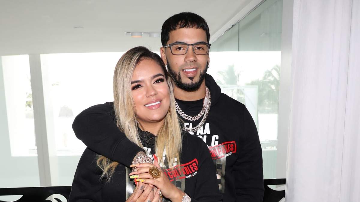 Karol G y Anuel AA. Fuente: (Instagram).