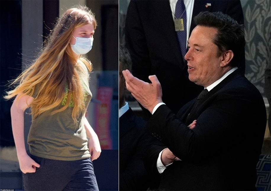 Musk y su hija trans