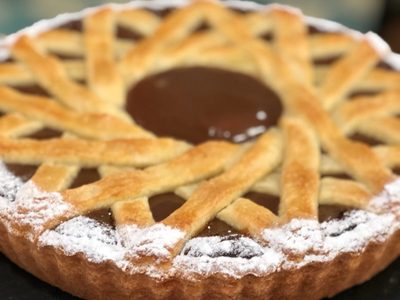 Torta estilo cuadrillé de coco y dulce de leche: súper húmeda y para disfrutar recién calentita con el mate