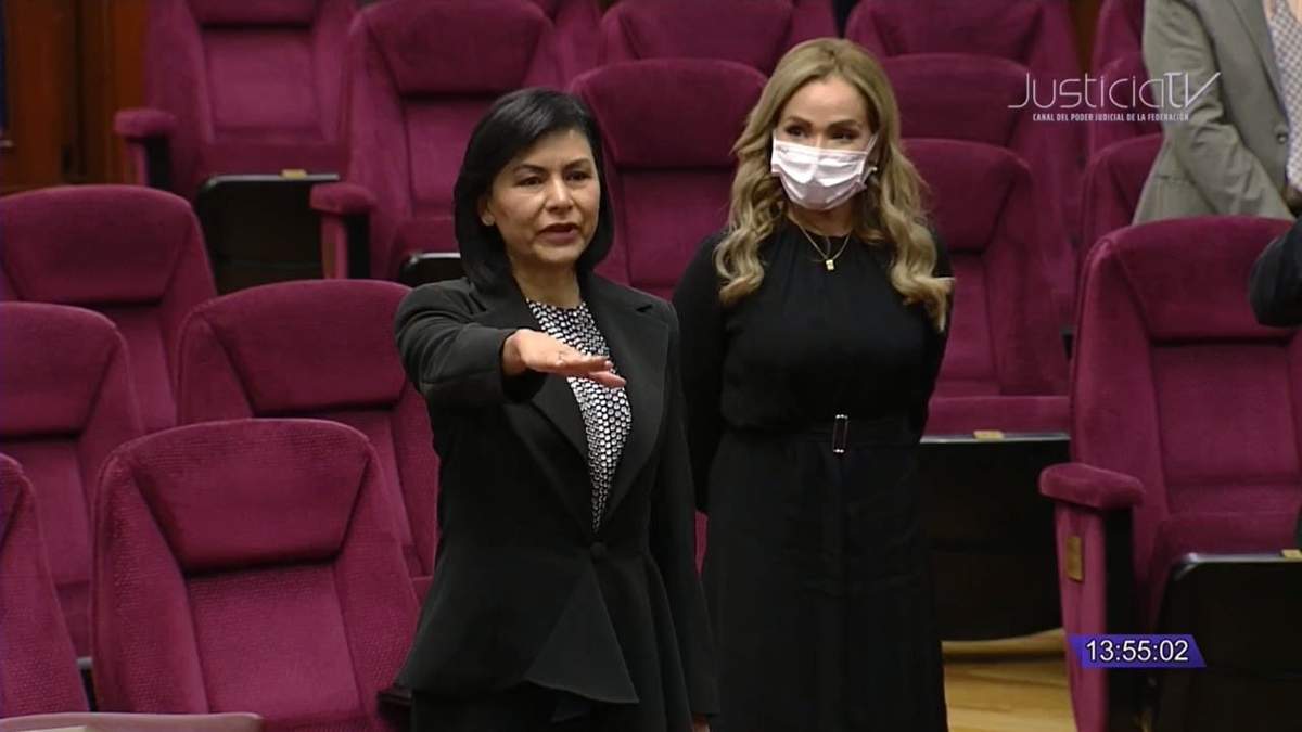 La magistrada Lilia Mónica López Benítez