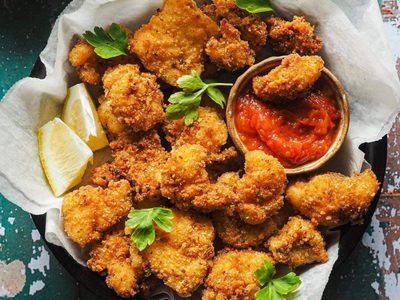 Nuggets de garbanzo y espinaca: facilísimos de hacer y listos en pocos minutos
