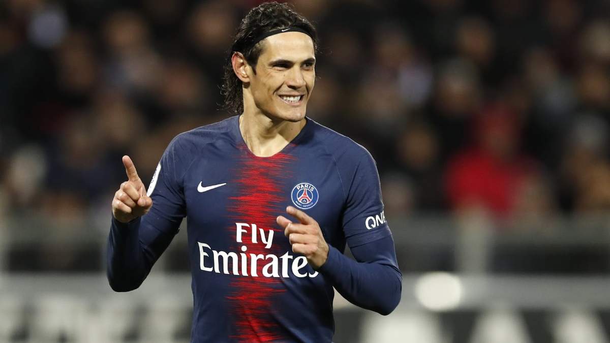 Edinson Cavani. Fuente (Instagram)