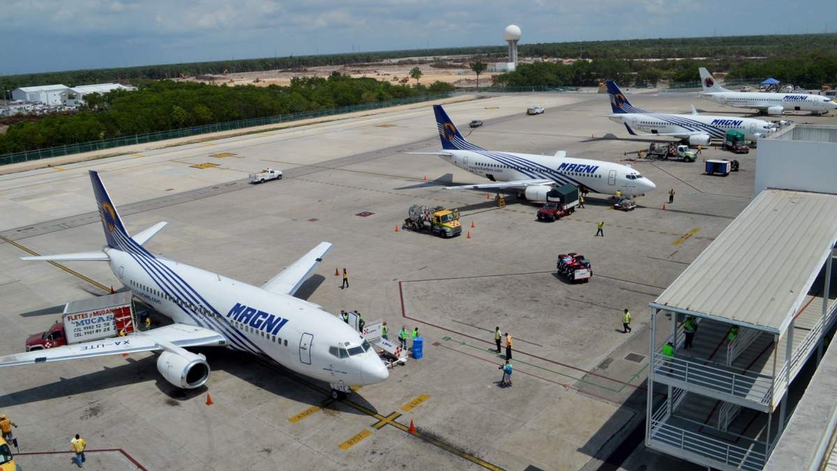La aerolínea mexicana Magnicharters