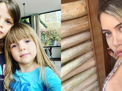 Wanda Nara tuvo un fuerte cruce con una seguidora que la cuestionó por hacer esto con sus hijas