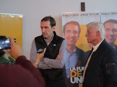 Cervi dijo que seguirá trabajando por Neuquén y Taylor culpó de la derrota a la polarización