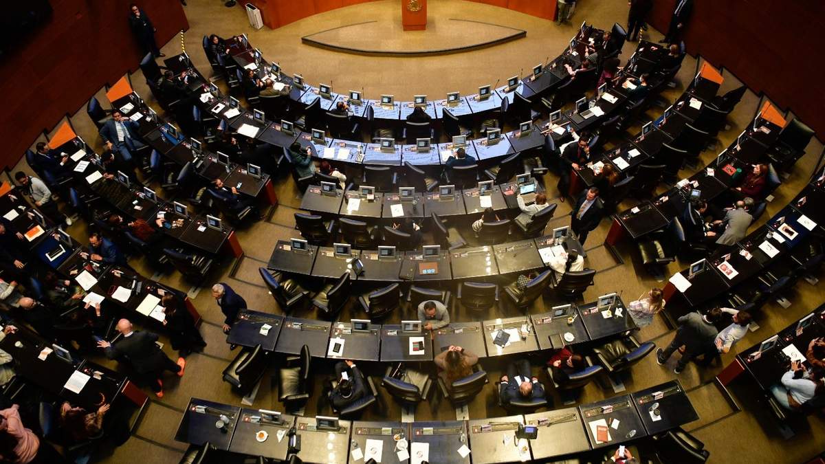 Sesión de este martes en el Senado