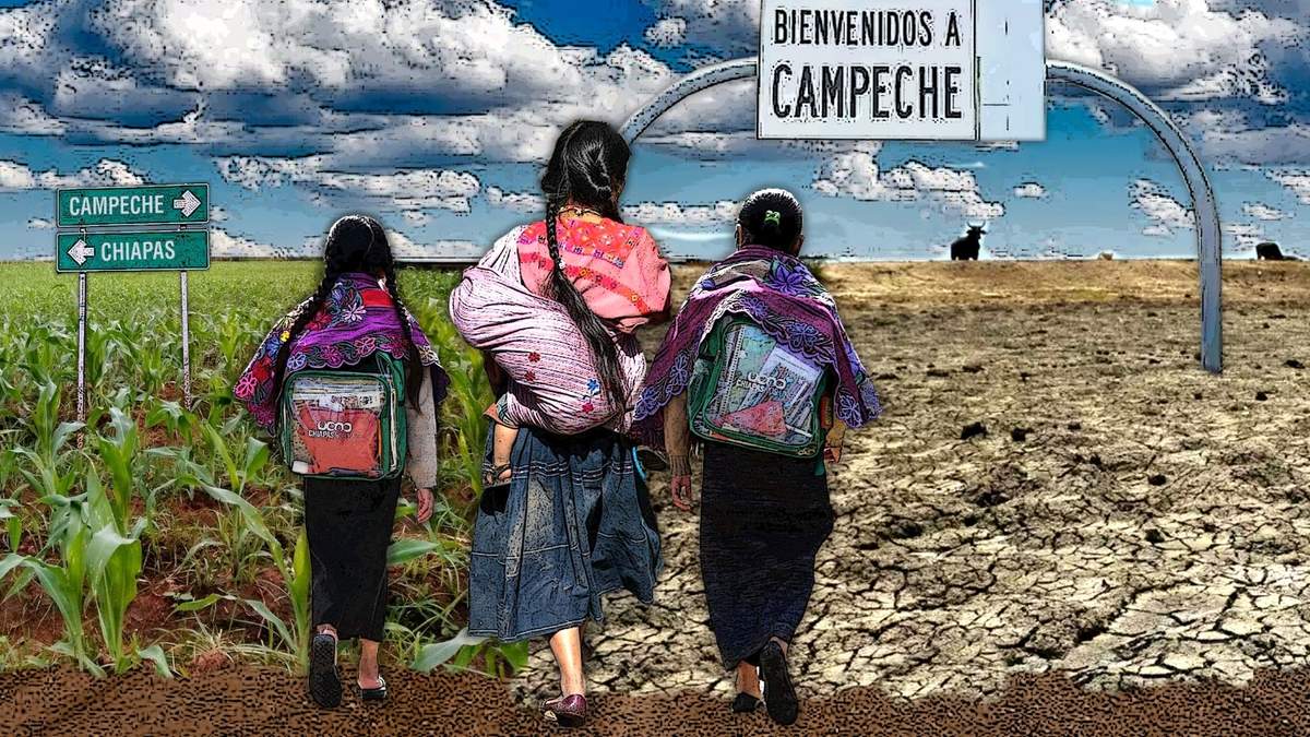 Desplazamiento de pueblos originarios en México