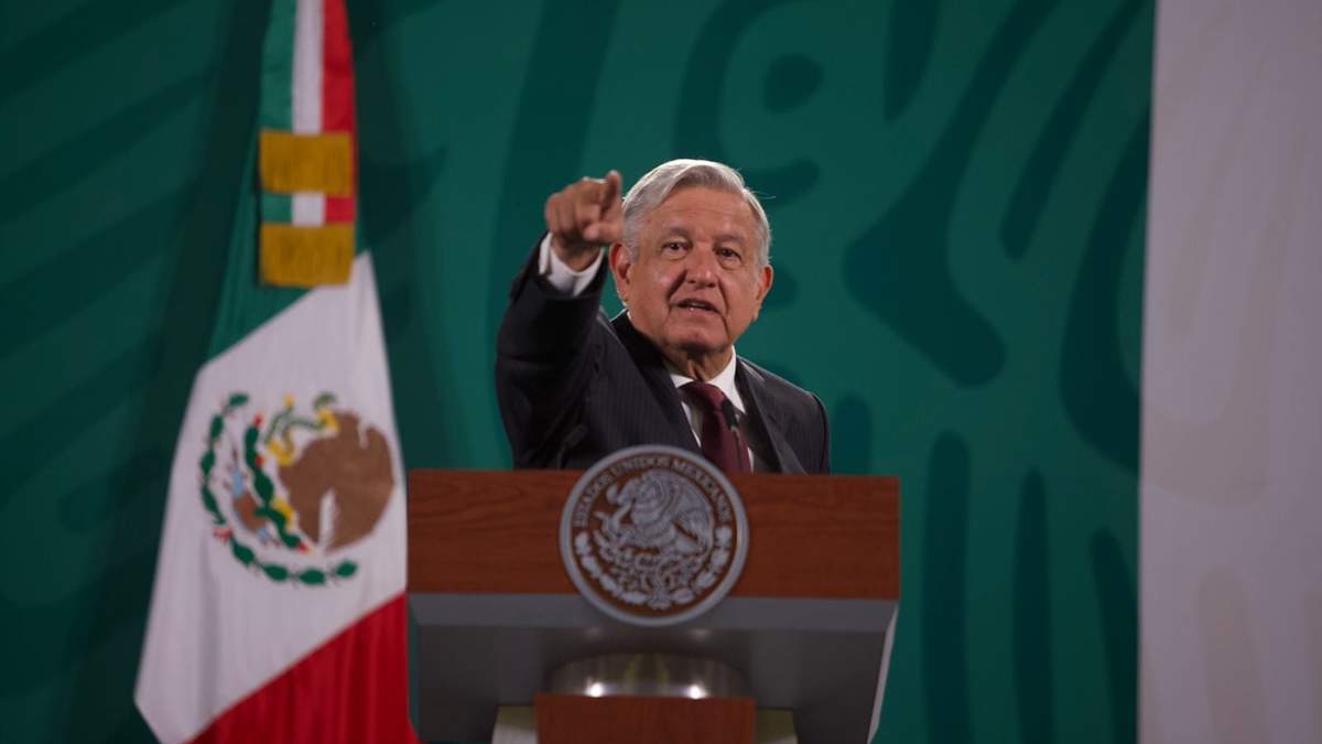 El presidente López Obrador