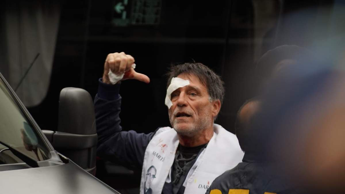 Este miércoles se volvieron a registrar incidentes en la marcha de los jubilados.