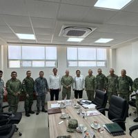 Supervisan titular de la Sedena y gobernador avance de la Agencia Nacional de Aduanas en Nuevo Laredo